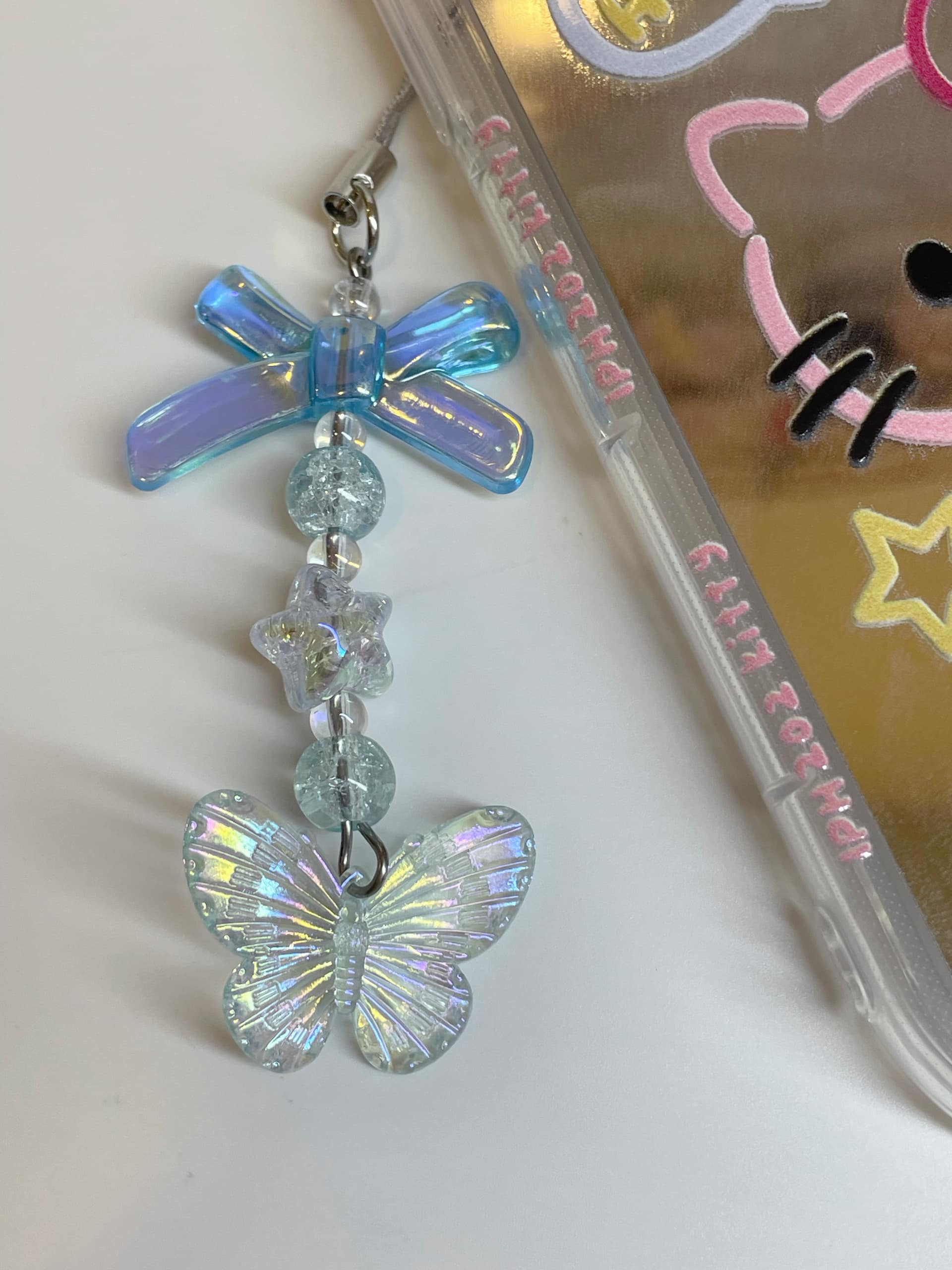 Blue Bliss Phone Charm