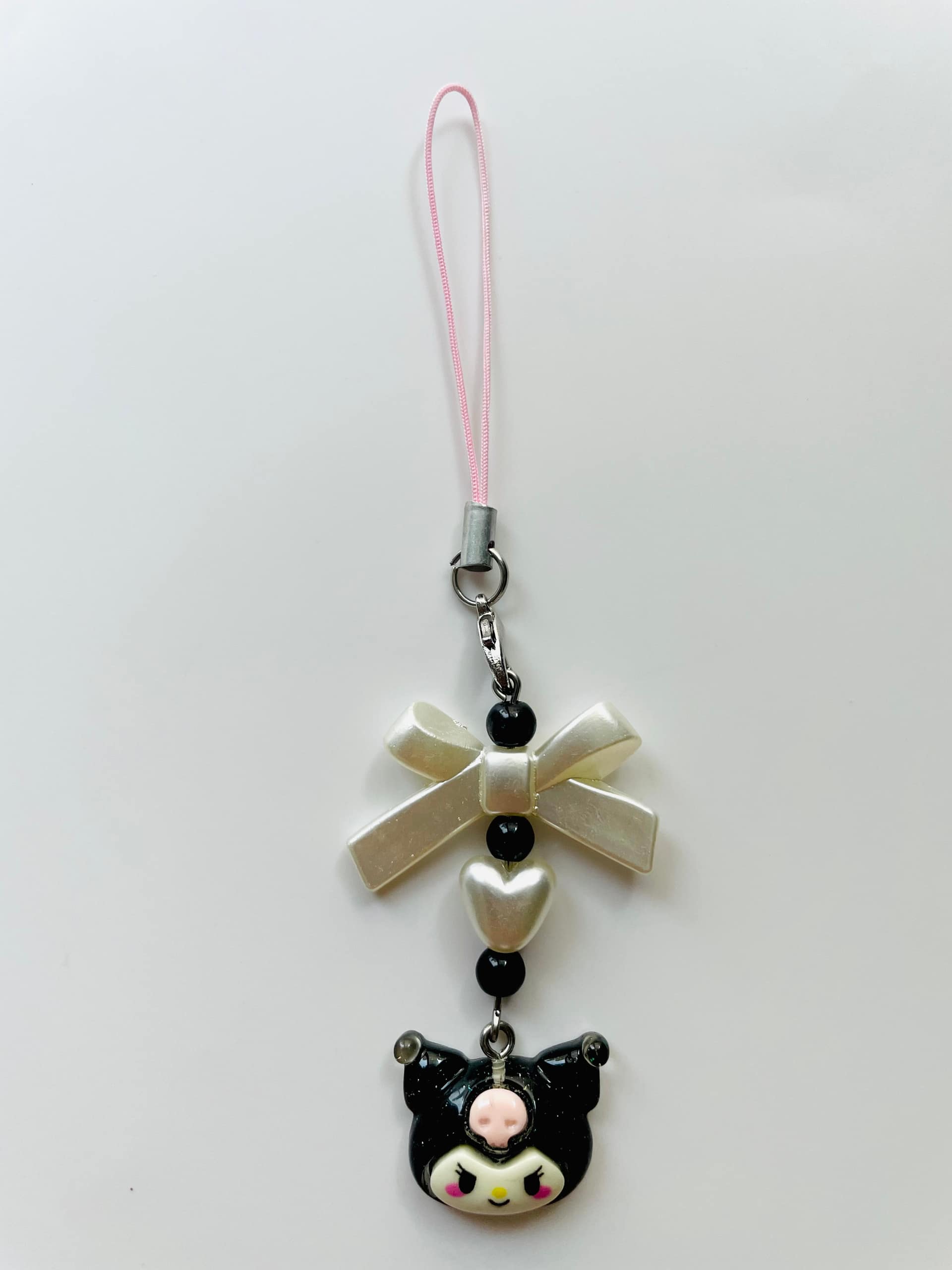 Kuromi black Phone Charm
