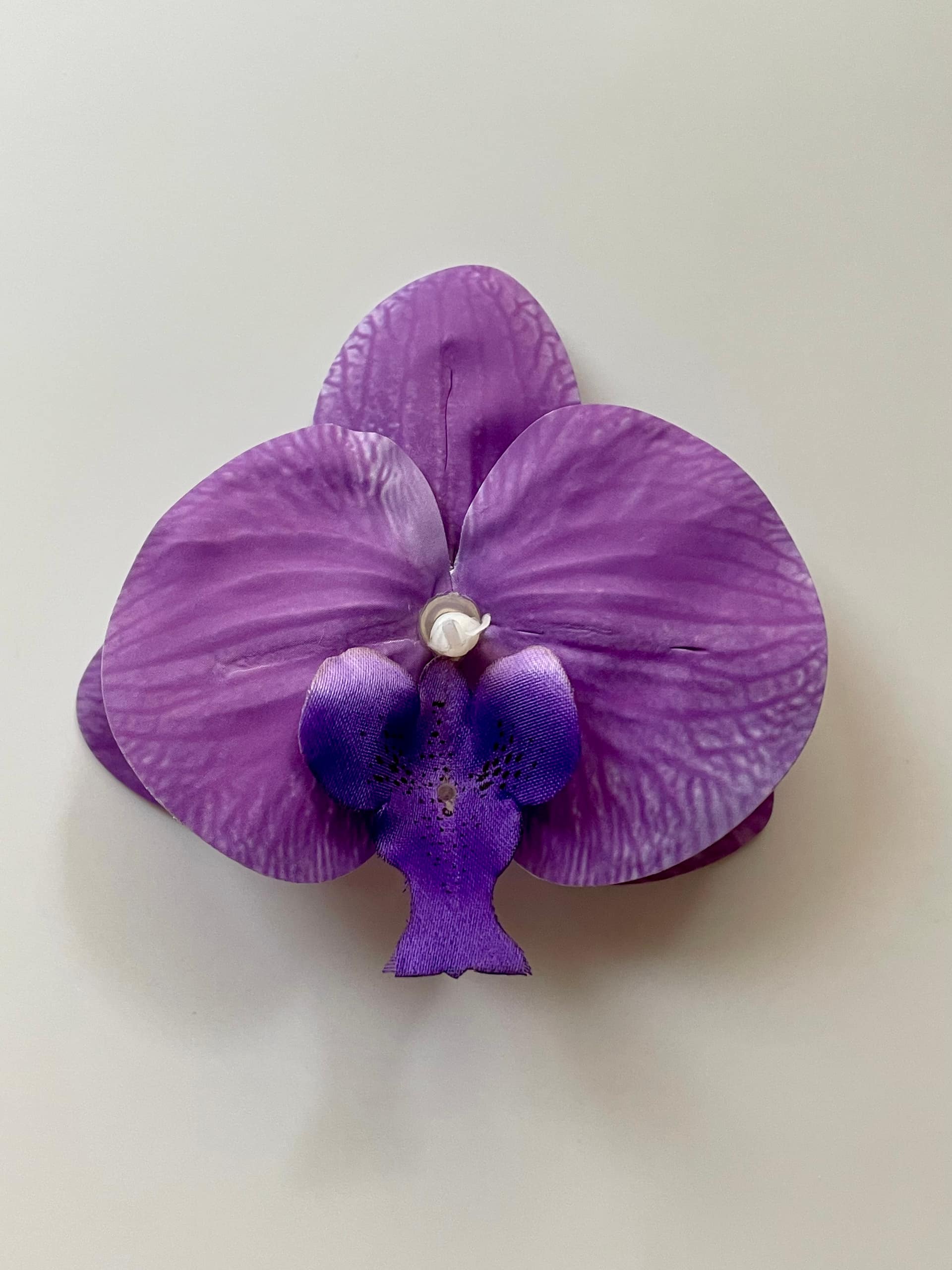 Purple Orchid clips