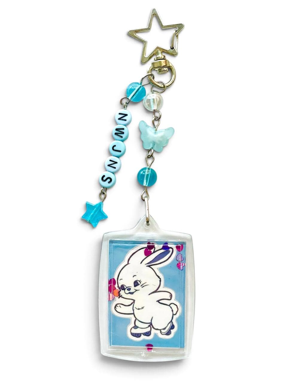 Handmade NewJeans Bunny Keychain | K-Pop Bag Charm