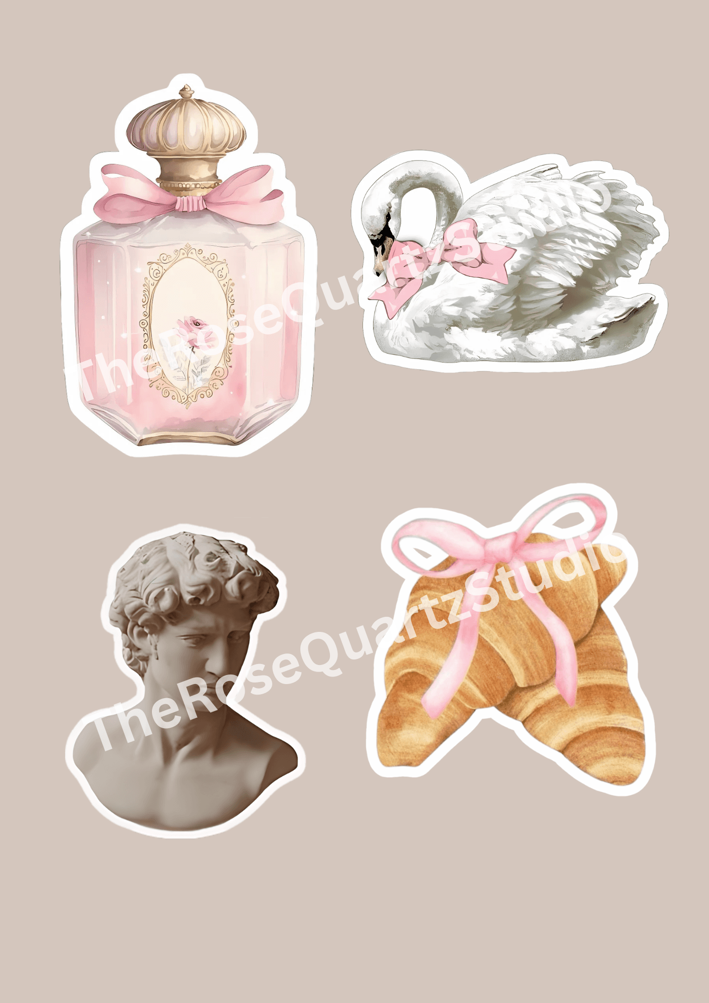 COQUETTE STICKERS SET 1