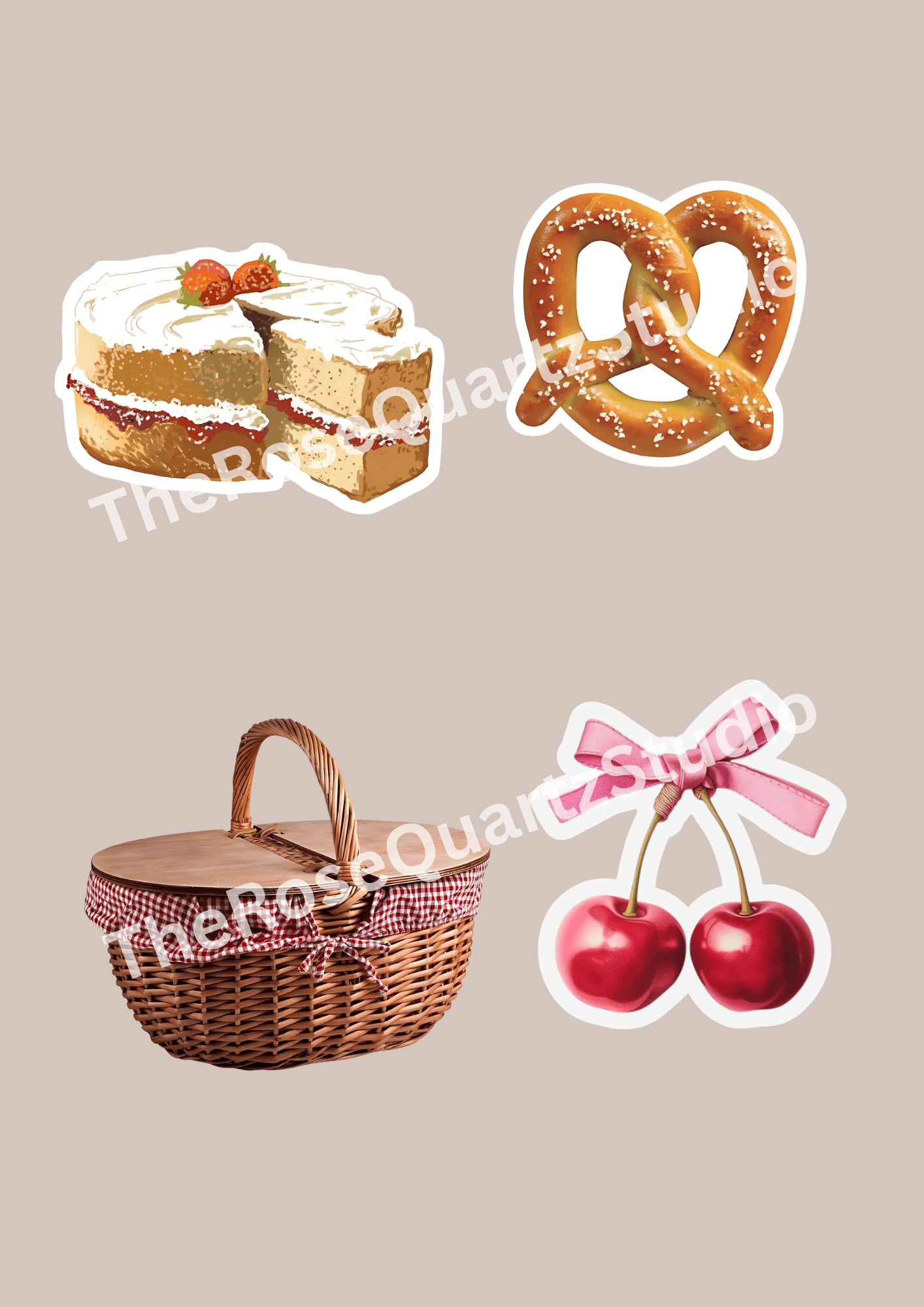 COQUETTE STICKER SET 2