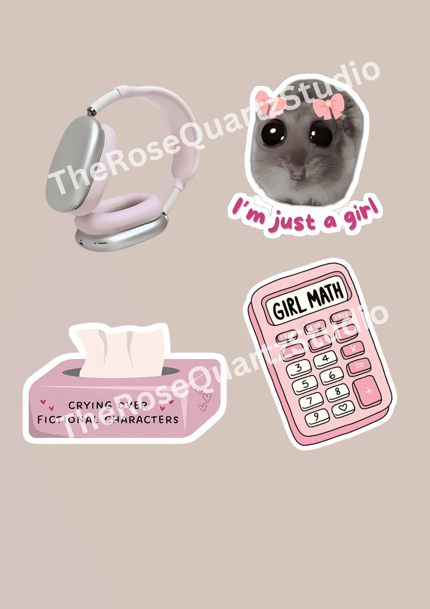 COQUETTE STICKER SET 3