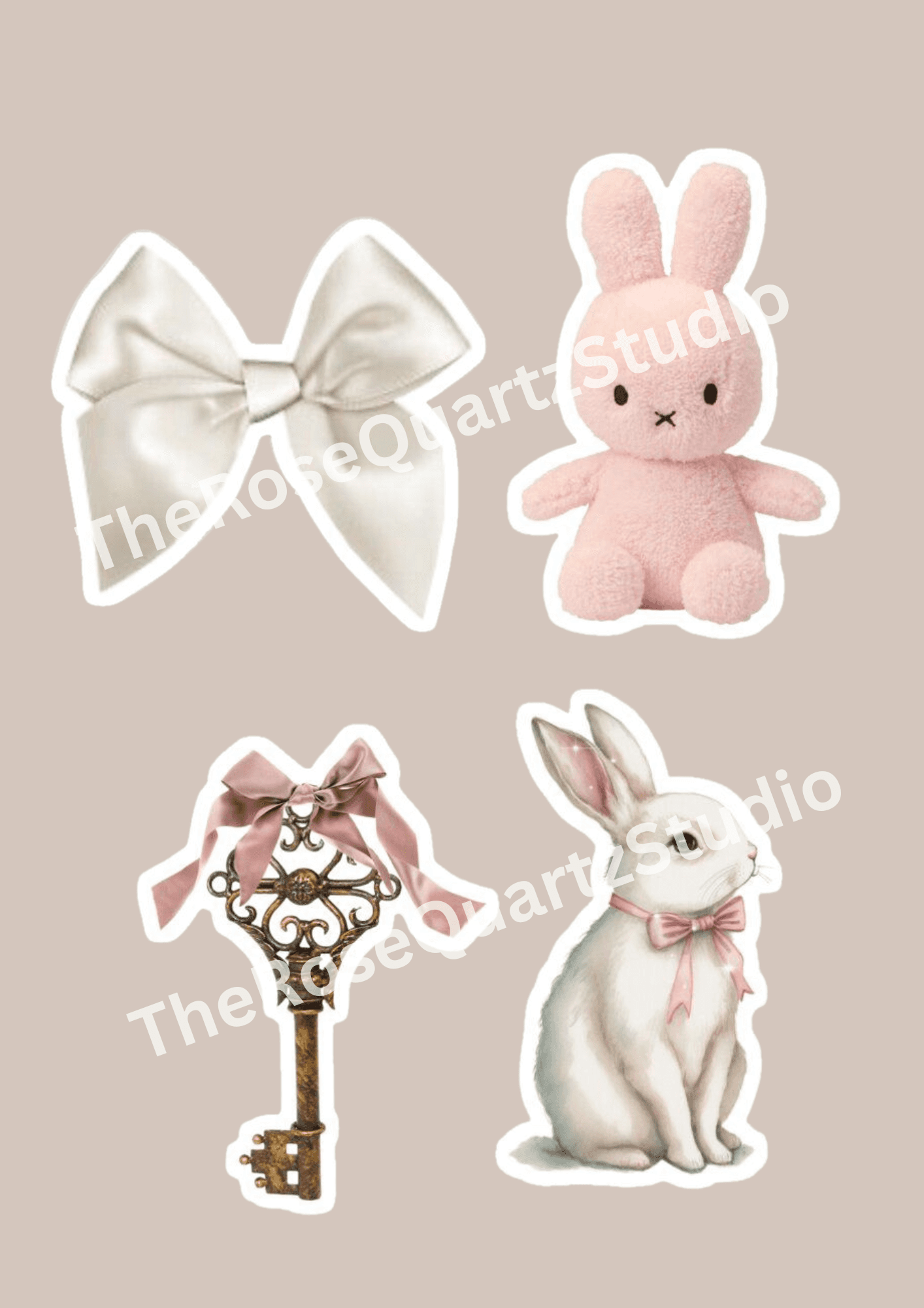 COQUETTE STICKER SET 4