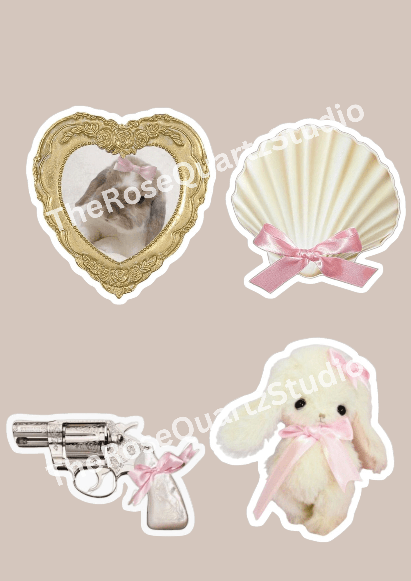 COQUETTE STICKER SET 8