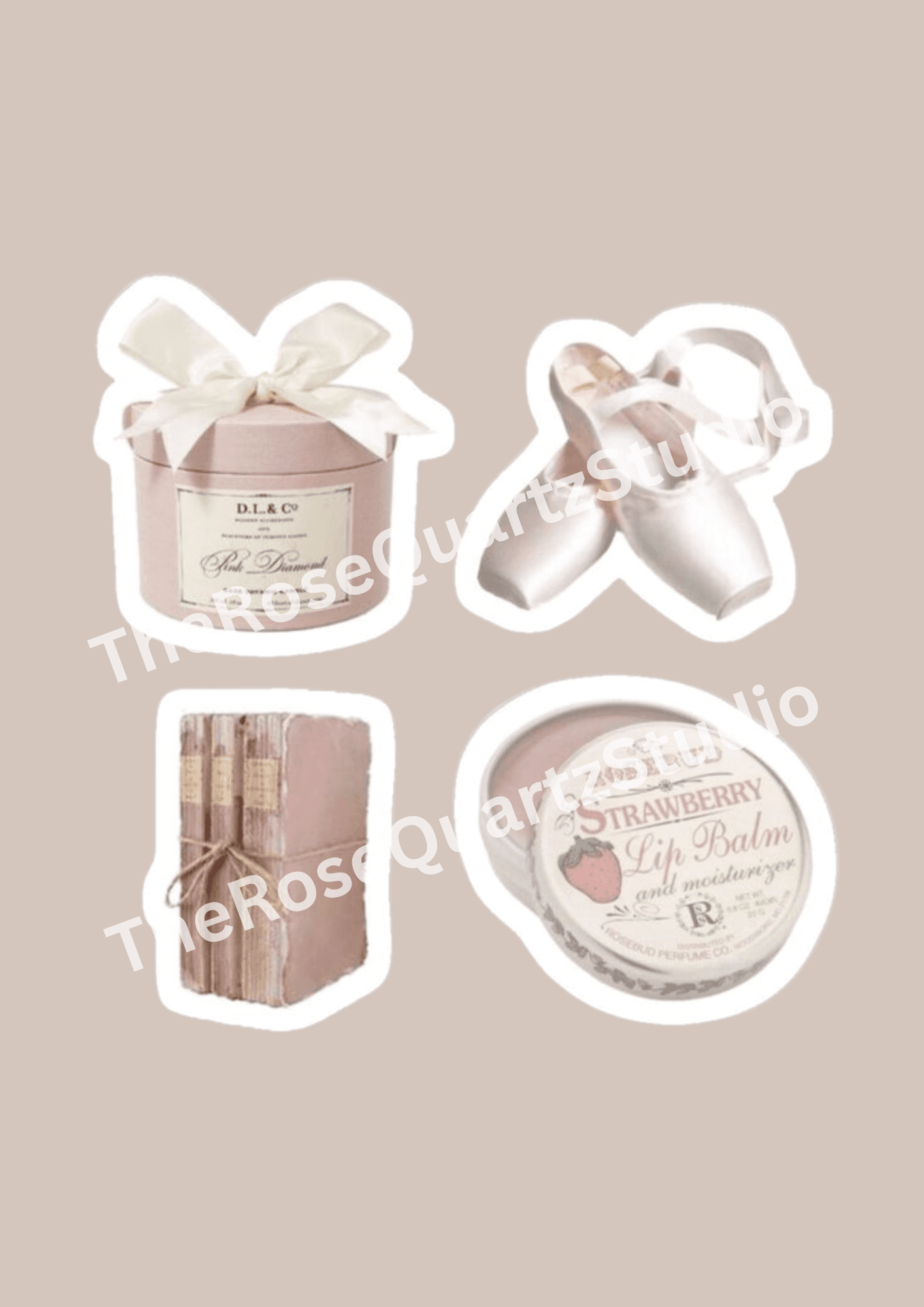 COQUETTE STICKER SET 10