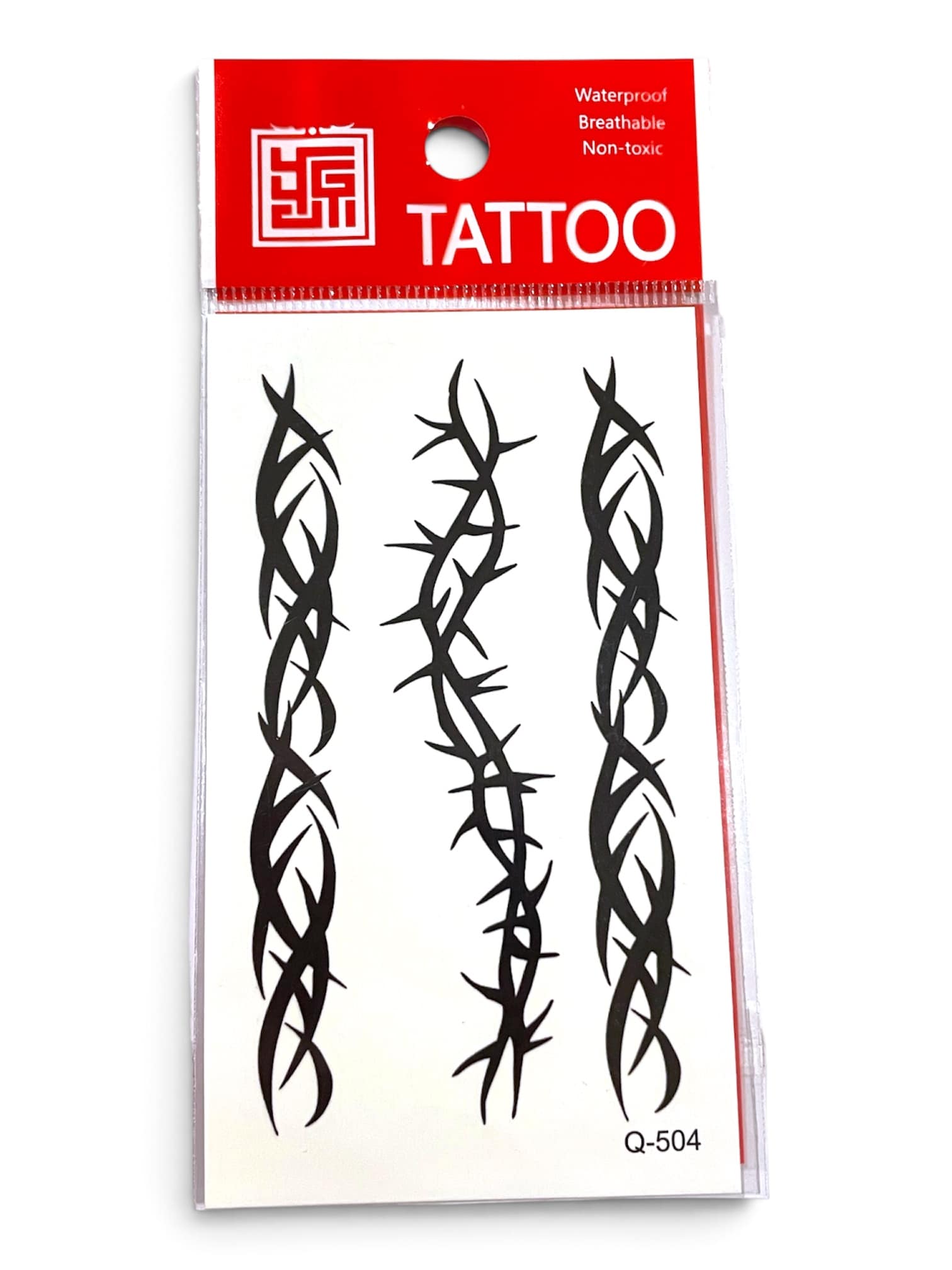 Tribal Thorns & Barb Wire Tattoo Lines