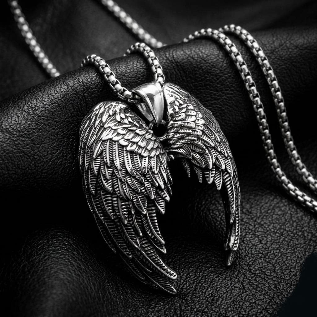 Fallen Seraph Wings Necklace