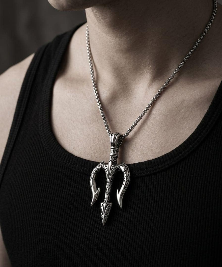 Vesper Trident Necklace — image 2